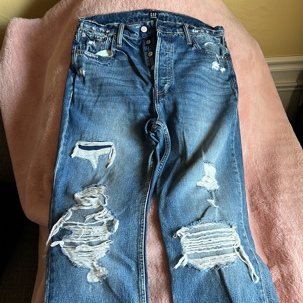NWOT GAP cheeky straight high rise jeans